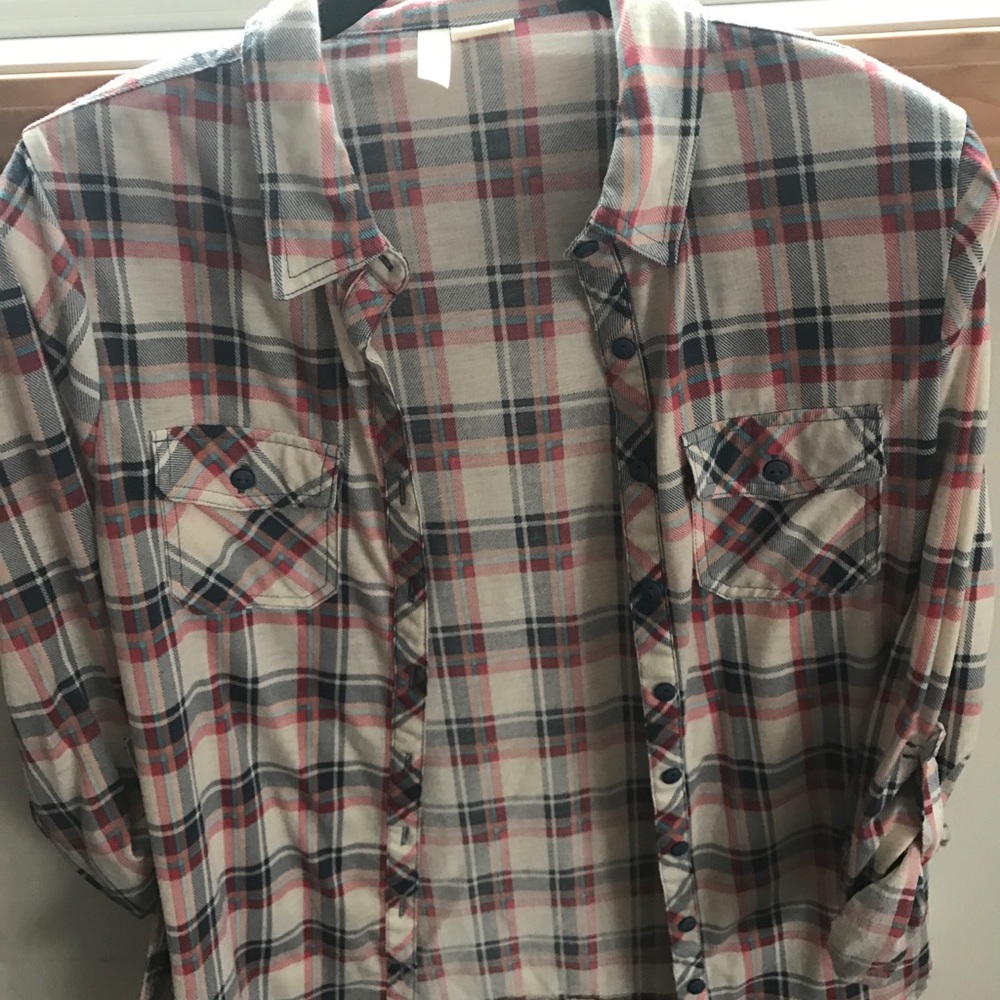 Plaid Button Up